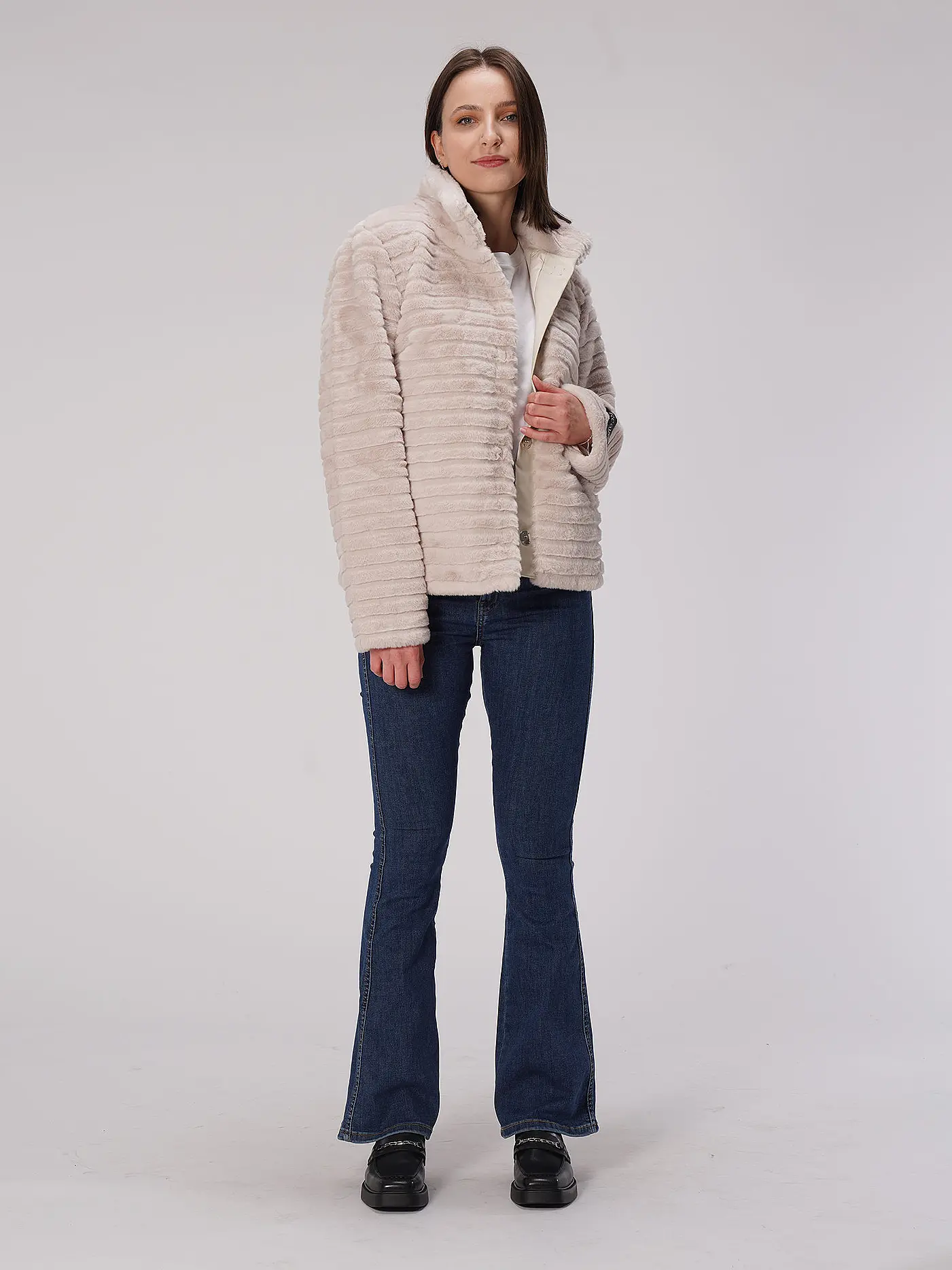 RINO&PELLE | Jacke in Felloptik DAVOR | 